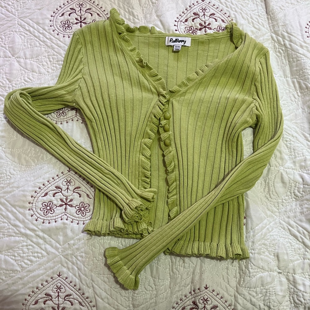 verge girl cardigan top